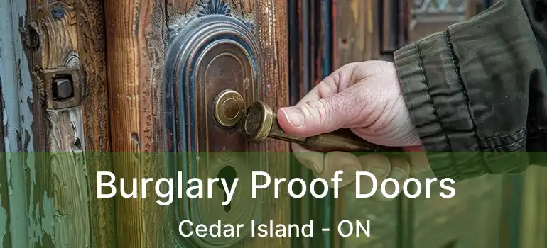  Burglary Proof Doors Cedar Island - ON