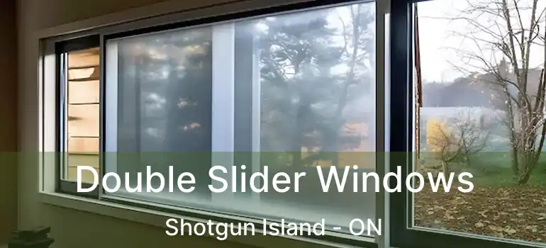  Double Slider Windows Shotgun Island - ON