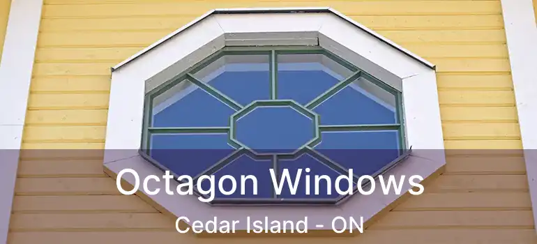  Octagon Windows Cedar Island - ON
